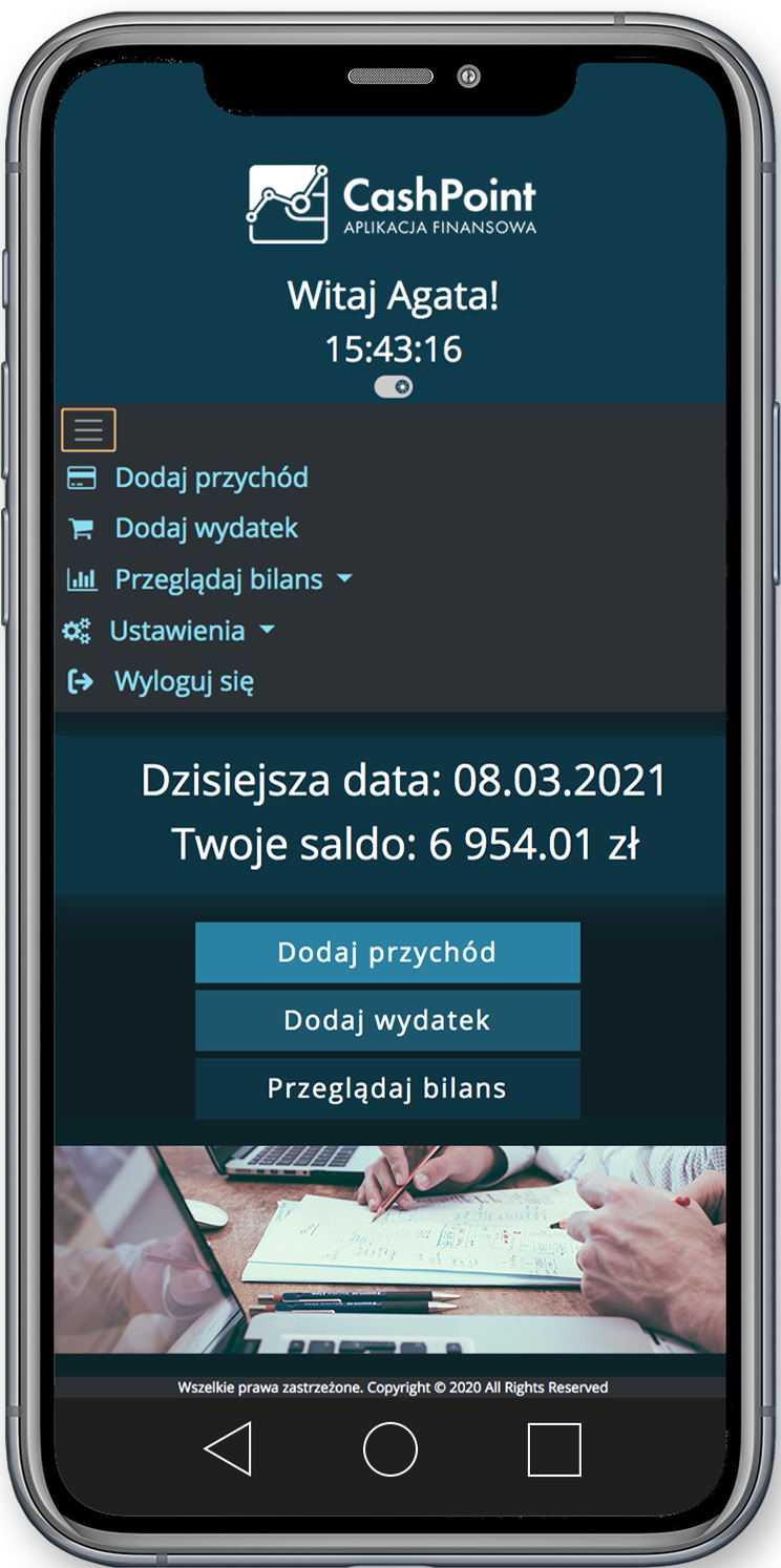 cash dark tel